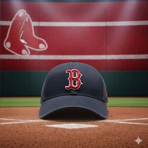 New Era MLB Red Sox Embroidered Hat